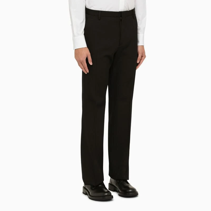 Valentino Black wool slim trousers 4