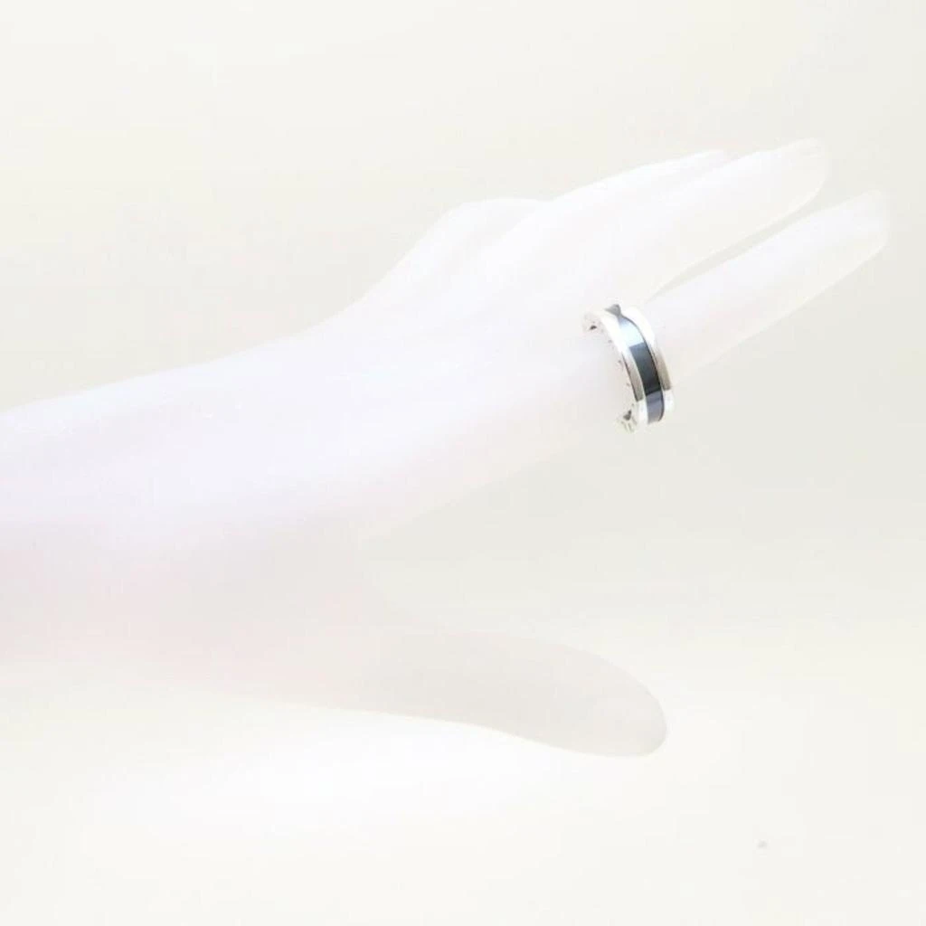 BVLGARI Ceramic 925 Band Ring (Pre-Owned) 2