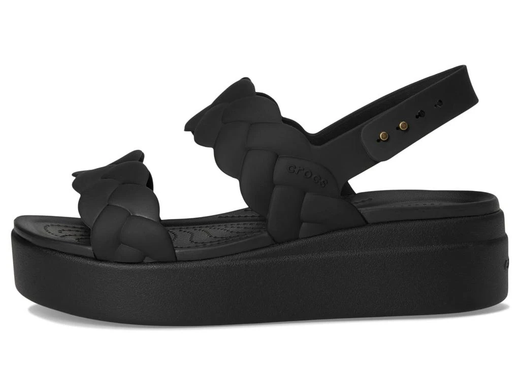 Crocs Brooklyn Woven Low Wedges Platform Sandals 4