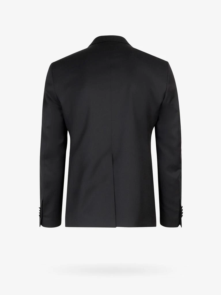 TAGLIATORE Virgin wool tuxedo with removable brooch 4
