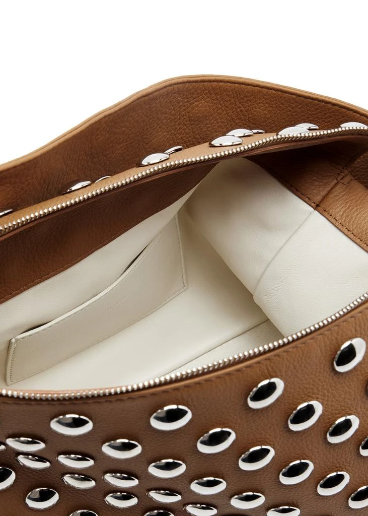Khaite Elena studded leather shoulder bag 4