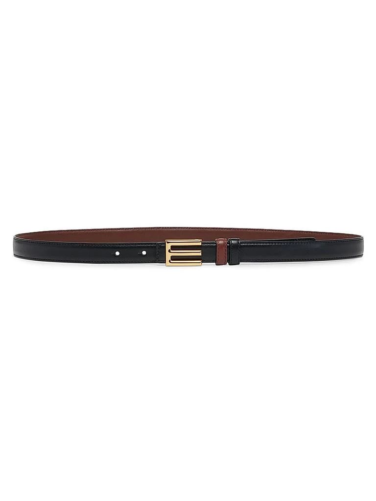 ETRO Monogram Leather Reversible Belt 2