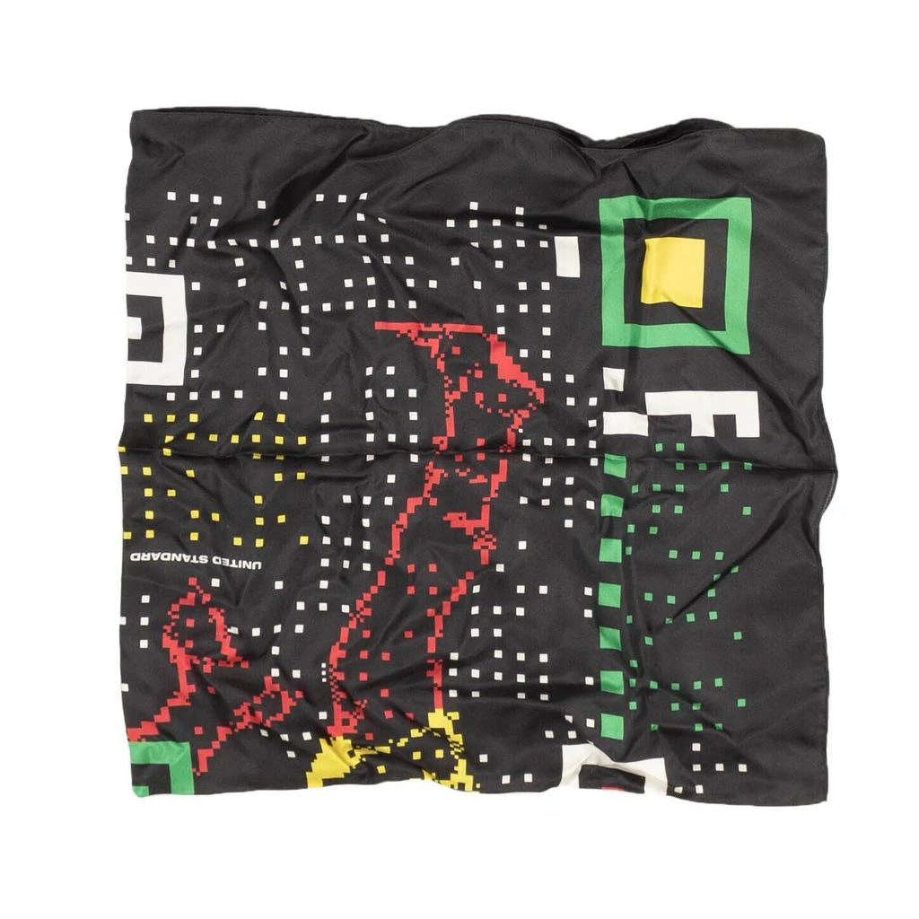 United Standard Muay Thai Fouldard Scarf - Black 3