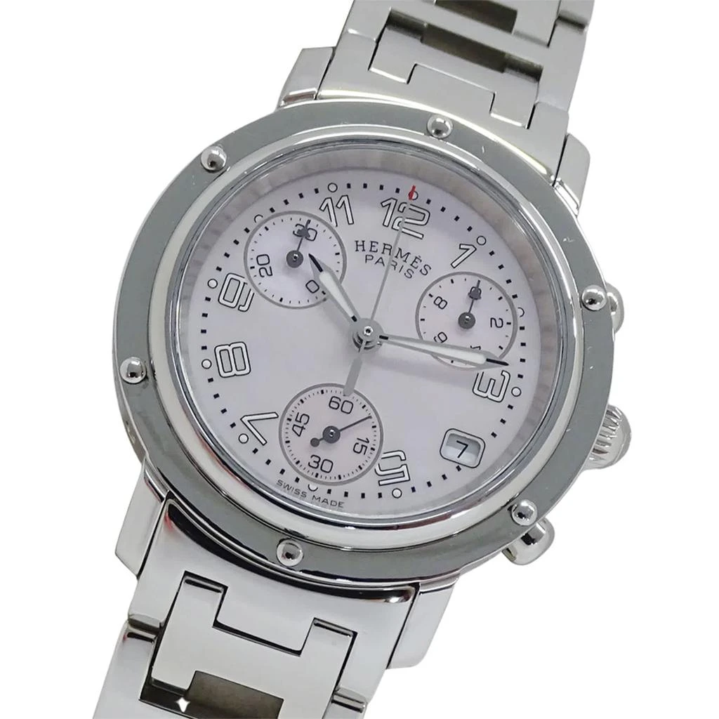 Hermes Stainless Steel Wristwatch (Pre-Owned)
