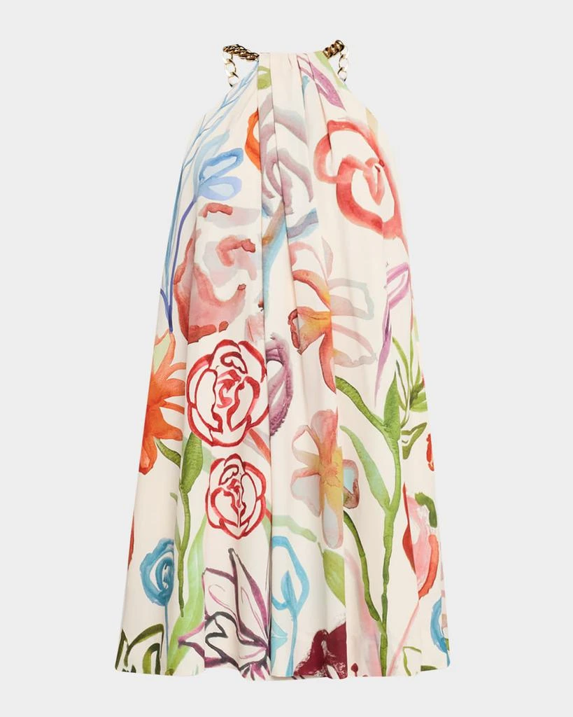 knee length dresses for ladies Flora Mini Dress – MESTIZA NEW YORK main image 0