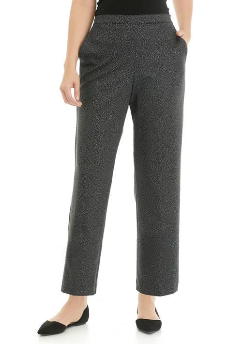 Alfred Dunner Dunner Womens Classic Fit Pants 1