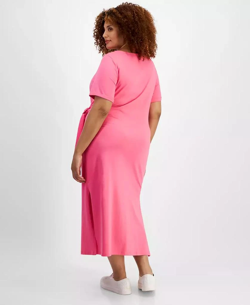 maxi formal dress for women Double V-Neck Empire Waist Maxi Dress