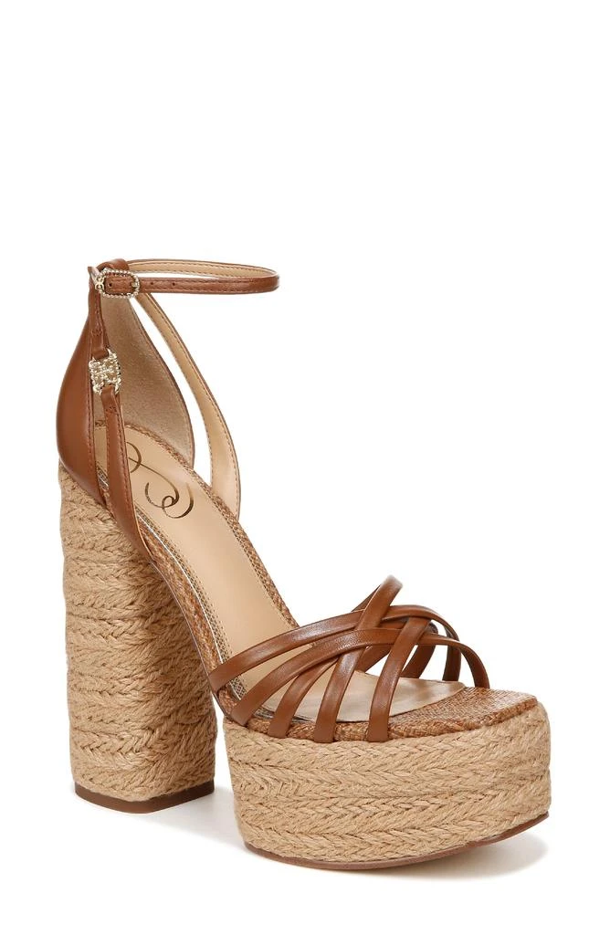 Sam Edelman Kade Ankle Strap Espadrille Platform Sandal 1