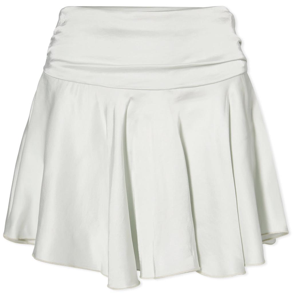 スカート gimaguas SS24 Ivory viscose blend skirt (ZEBARASKIRT WHITE) Zebara Skirt – Gimaguas