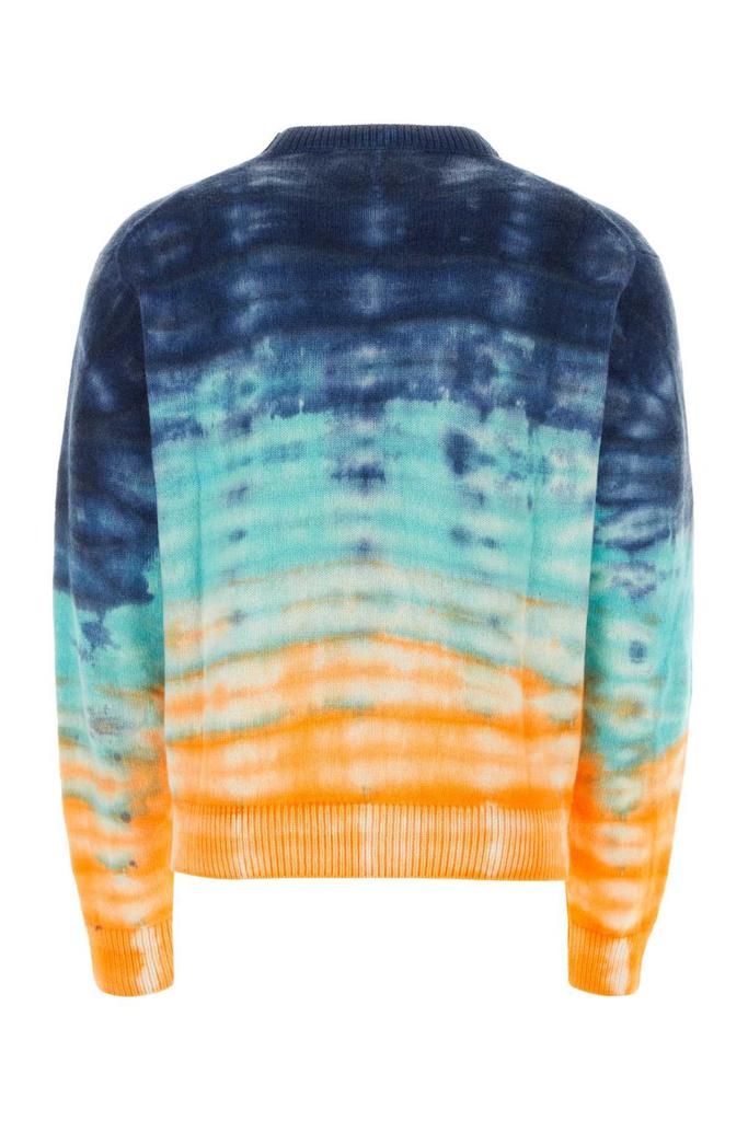 The Elder Statesman The Elder Statesman Sonar Tie-Dyed Crewneck Jumper