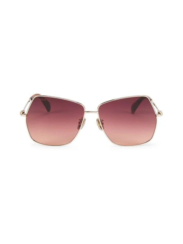 Shop 61MM Geometric Sunglasses on Sale at BeyondStyle – Get  display picture 3