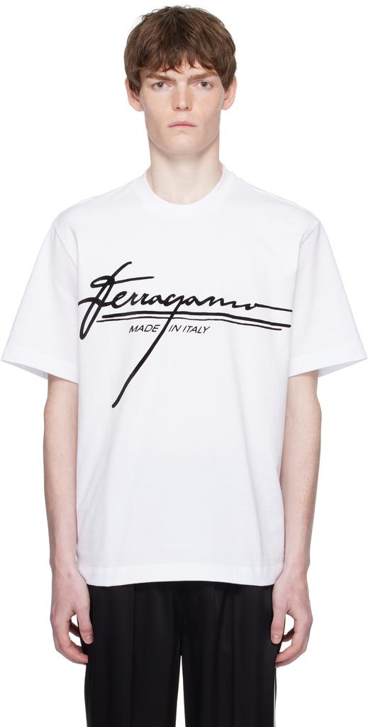 Salvatore Ferragamo Cotton Crew-neck T-shirt - T-Shirts