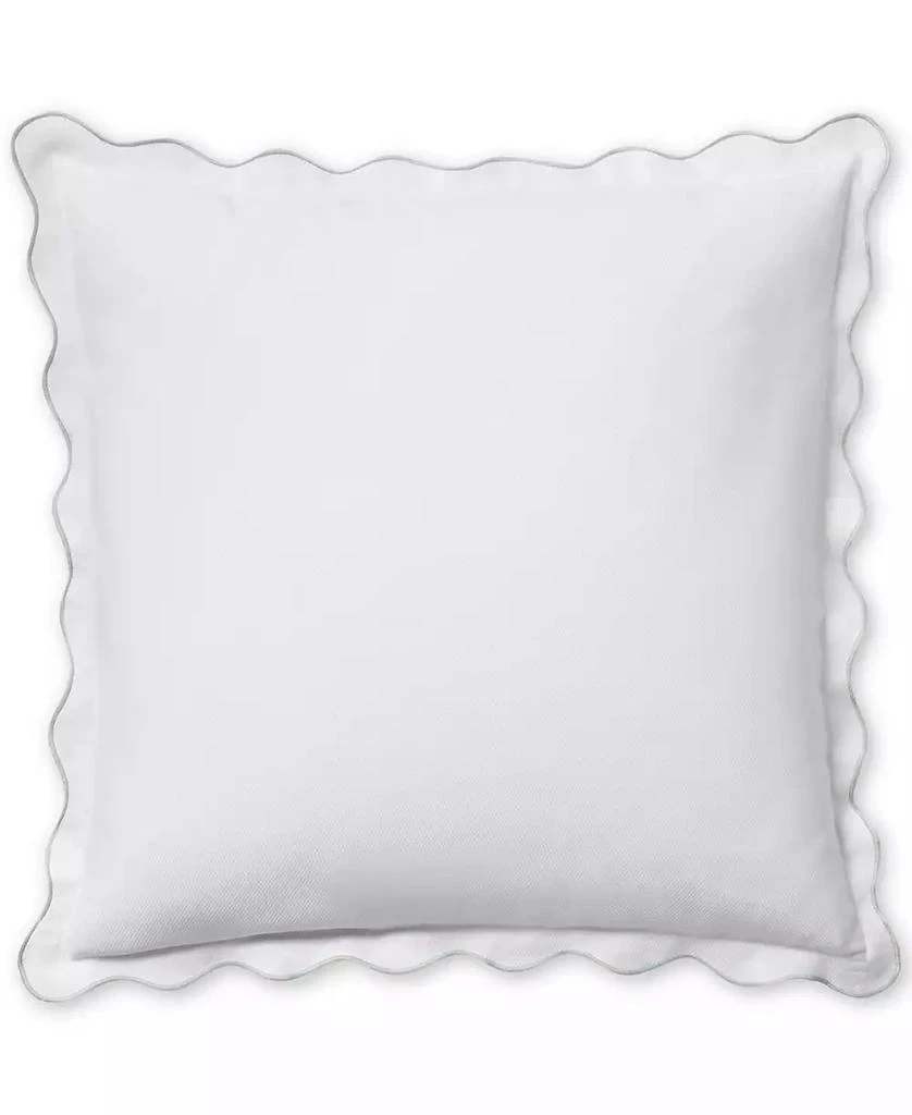 Ralph Lauren Piqué Scallop Cotton Sham, Euro 1