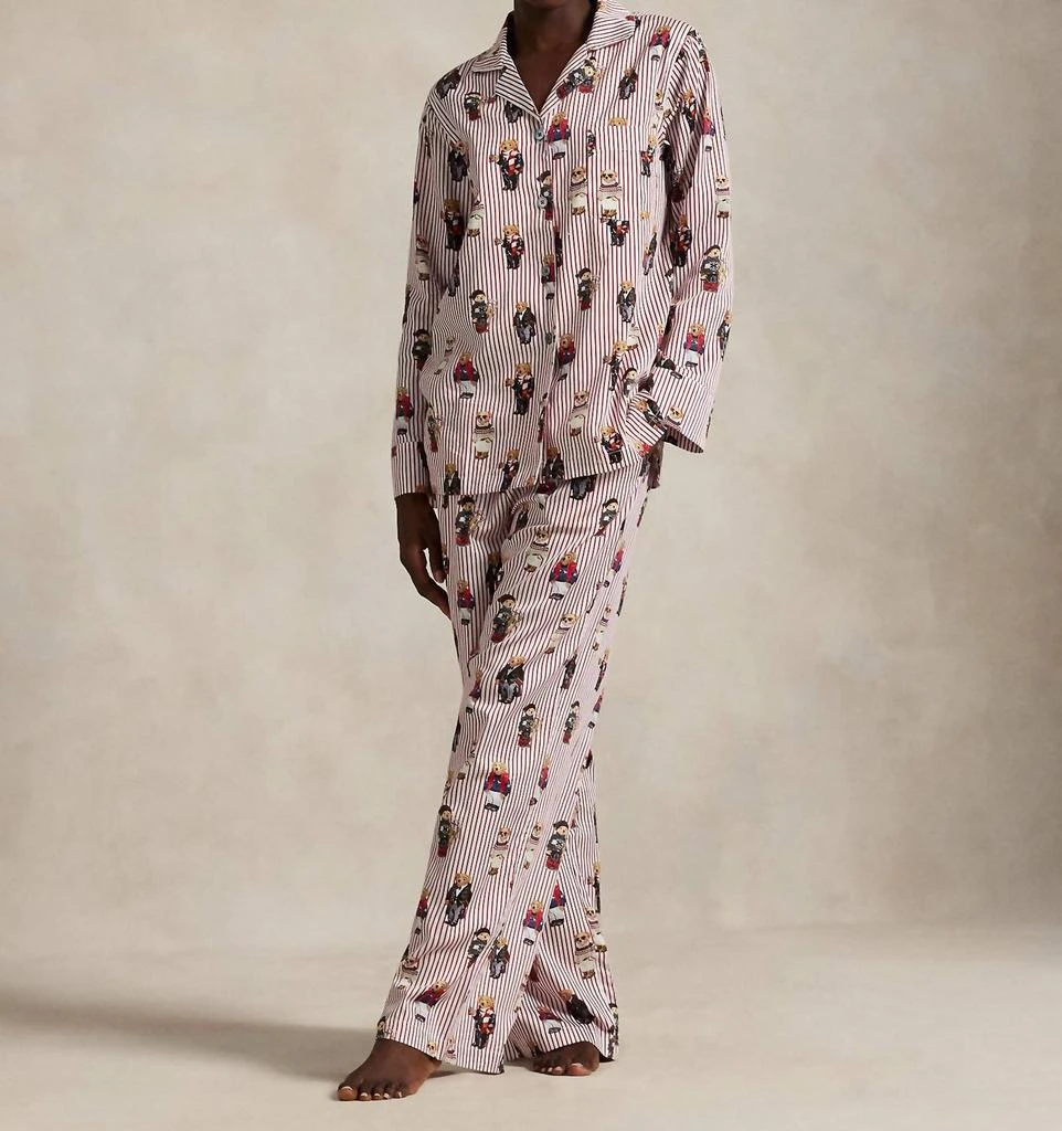 Ralph Lauren Polo Ralph Lauren - Polo Bear Cotton Long-sleeve Pajama Set
