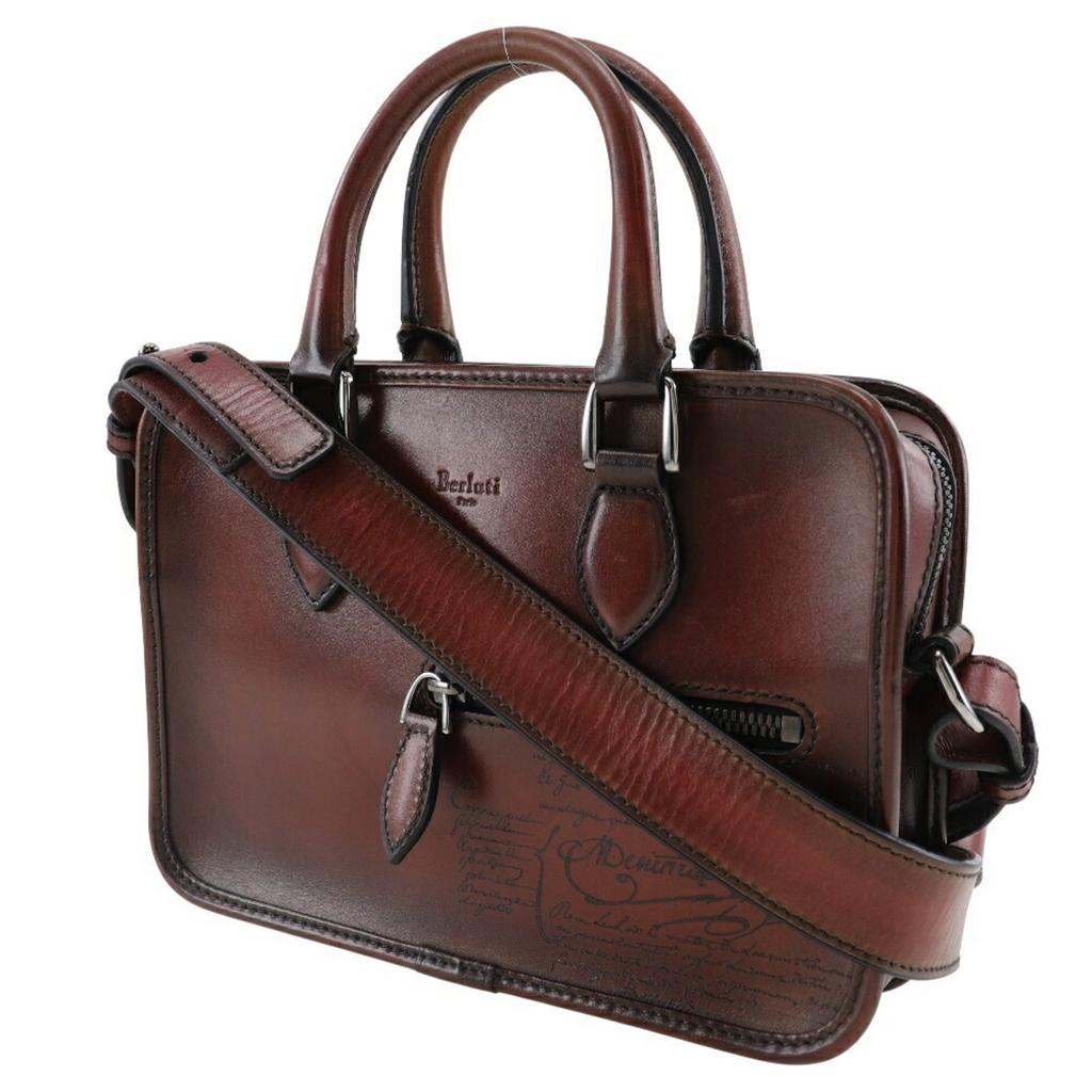 Berluti Leather Handbag (Pre-Owned)