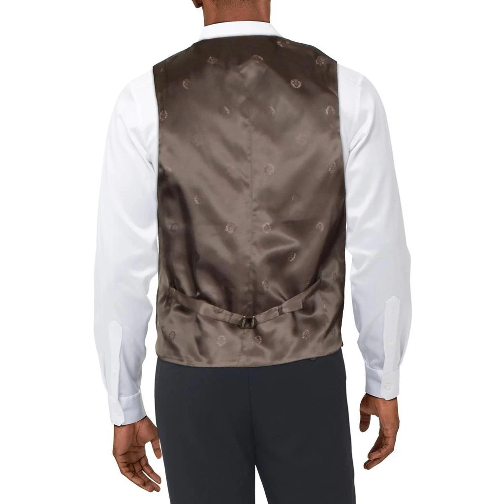 Ralph Lauren Hitchcock Mens Flannel Houndstooth Suit Vest 2