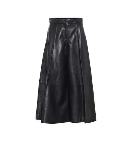 Khaite Selma high-rise leather pants 1