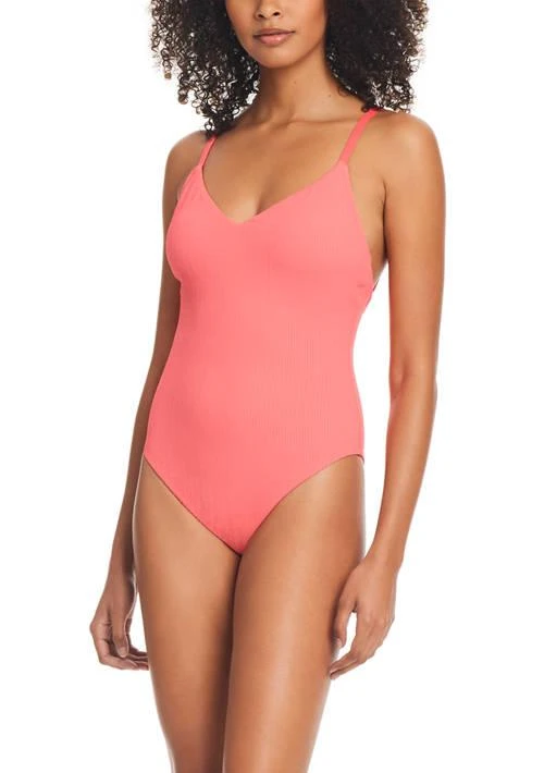 Sanctuary Sandbar Solids Scoop Tank Mio Swimsuit 1