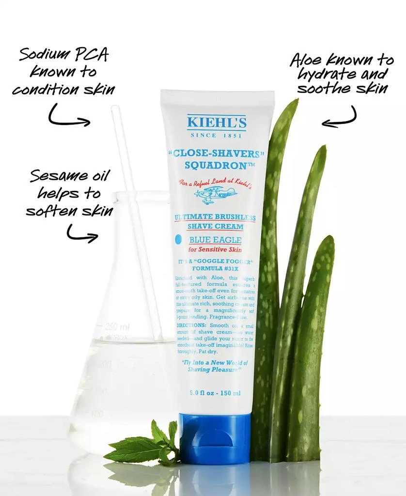 Kiehl's Ultimate Brushless Shave Cream - Blue Eagle, 5-oz. 8