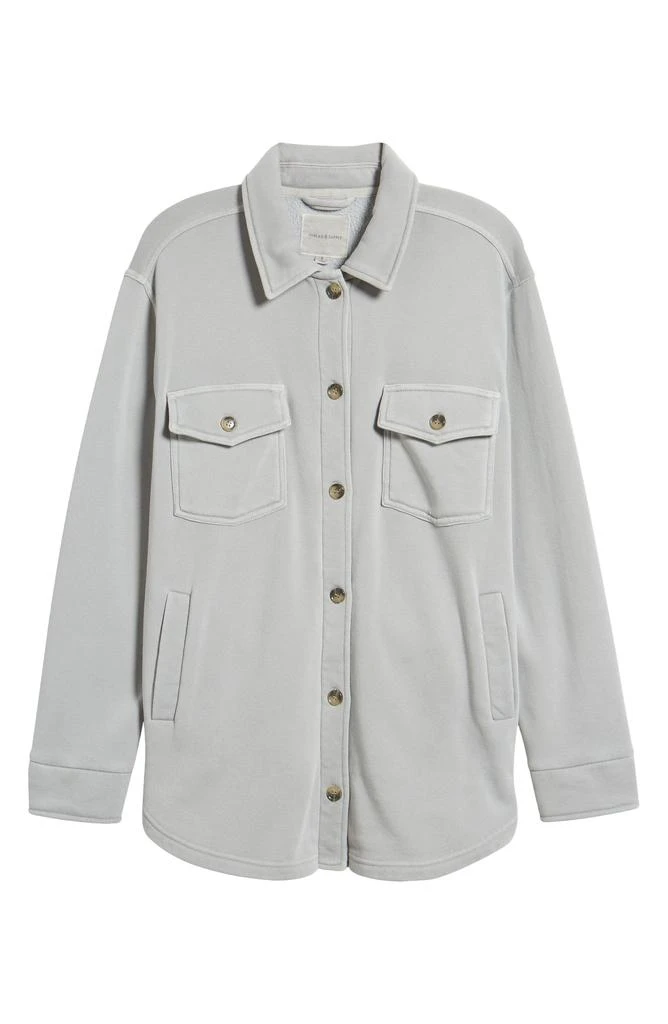Thread & Supply Longline Sweatshirt Knit Shacket 6