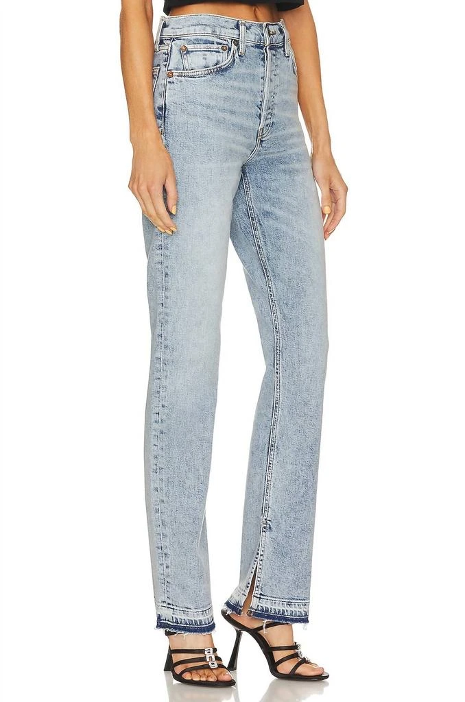 REDONE Originals 70's High Rise Skinny Boot Jeans In Skid 2