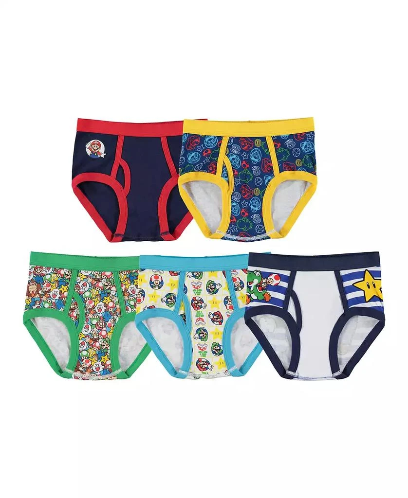 Handcraft Mario Bros Big Boy 5Pack Underwear 1