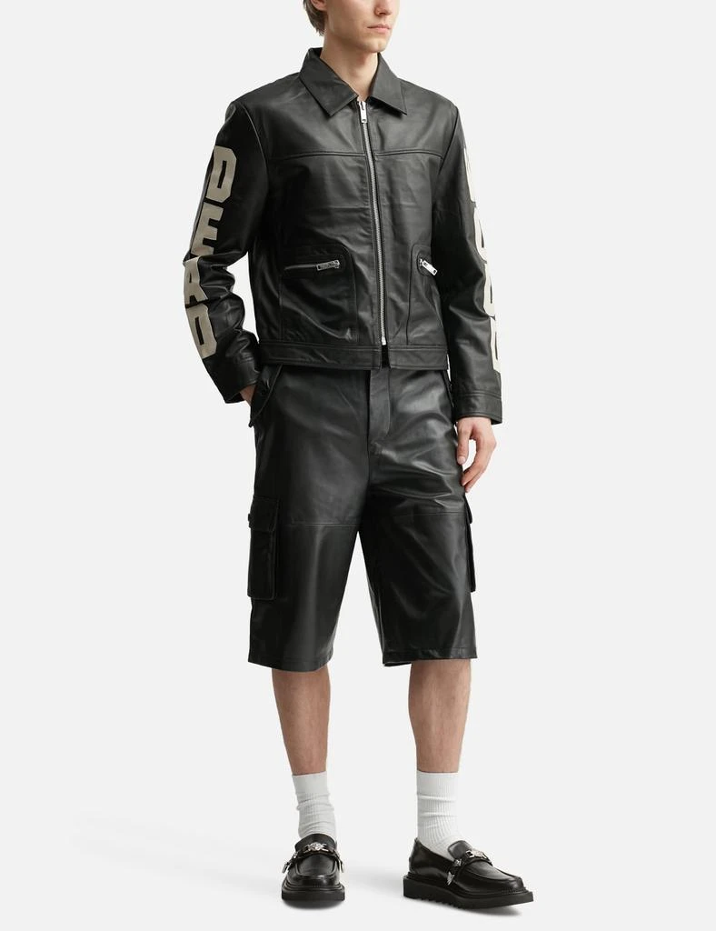 DEADWOOD Carter Leather Shorts 5