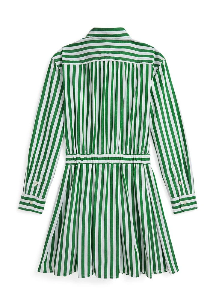 Ralph Lauren Girls 7-16 Striped Cotton Poplin Shirtdress 3