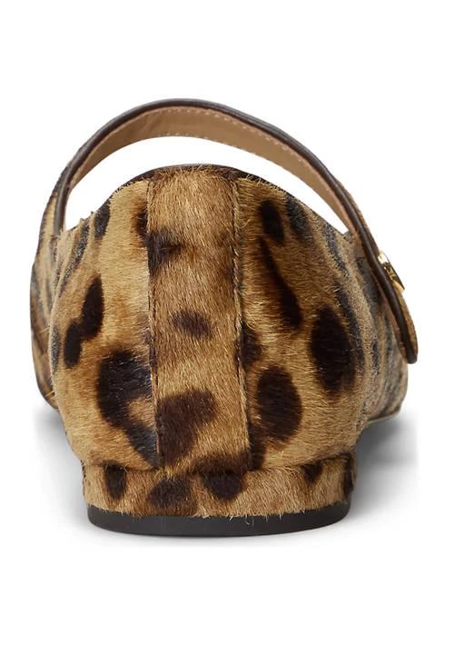 Ralph Lauren Londyn Leopard Print Haircalf Mary Jane Flats 3
