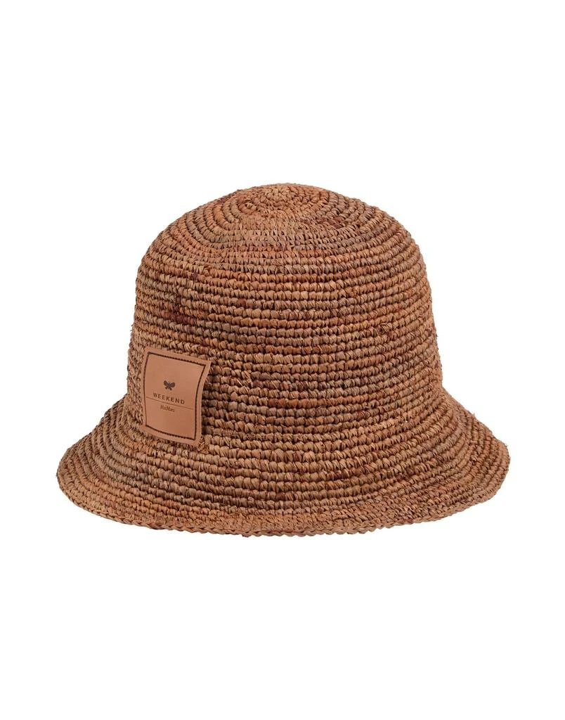 Weekend Max Mara Leather-Band Fedora Hat - Hats - BeyondStyle display picture 3