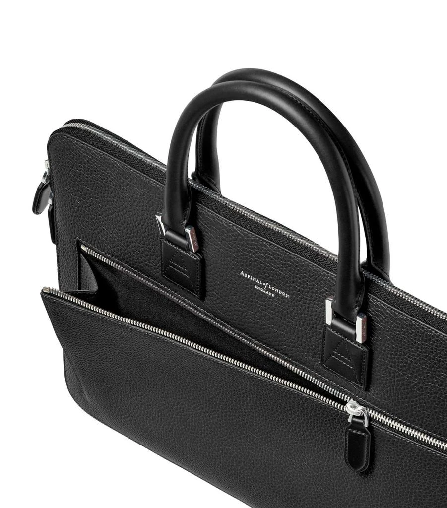 Aspinal of London Leather Connaught Briefcase 5