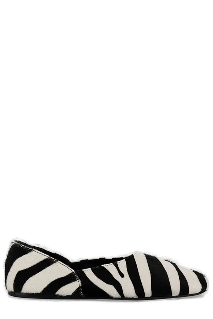 Khaite Khaite Jane Zebra Printed Flat Shoes 1