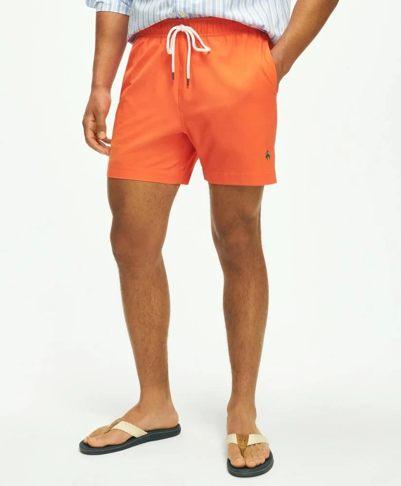 Brooks Brothers 5" Stretch Swim Trunks 1
