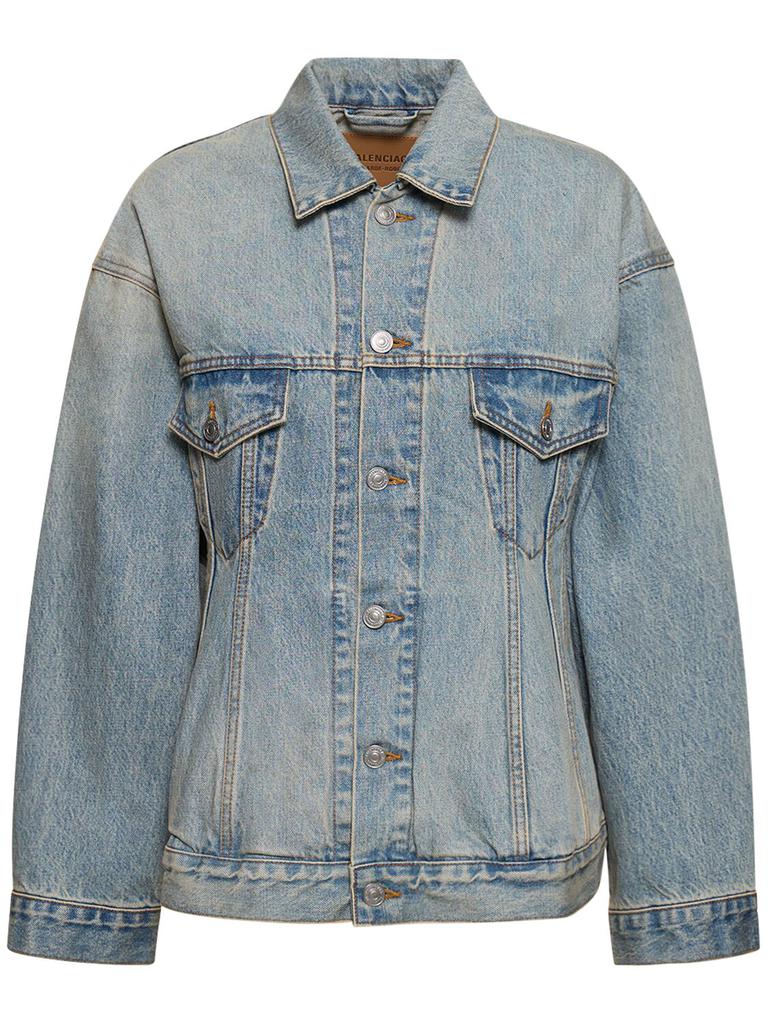 BALENCIAGA Hourglass Denim Jacket