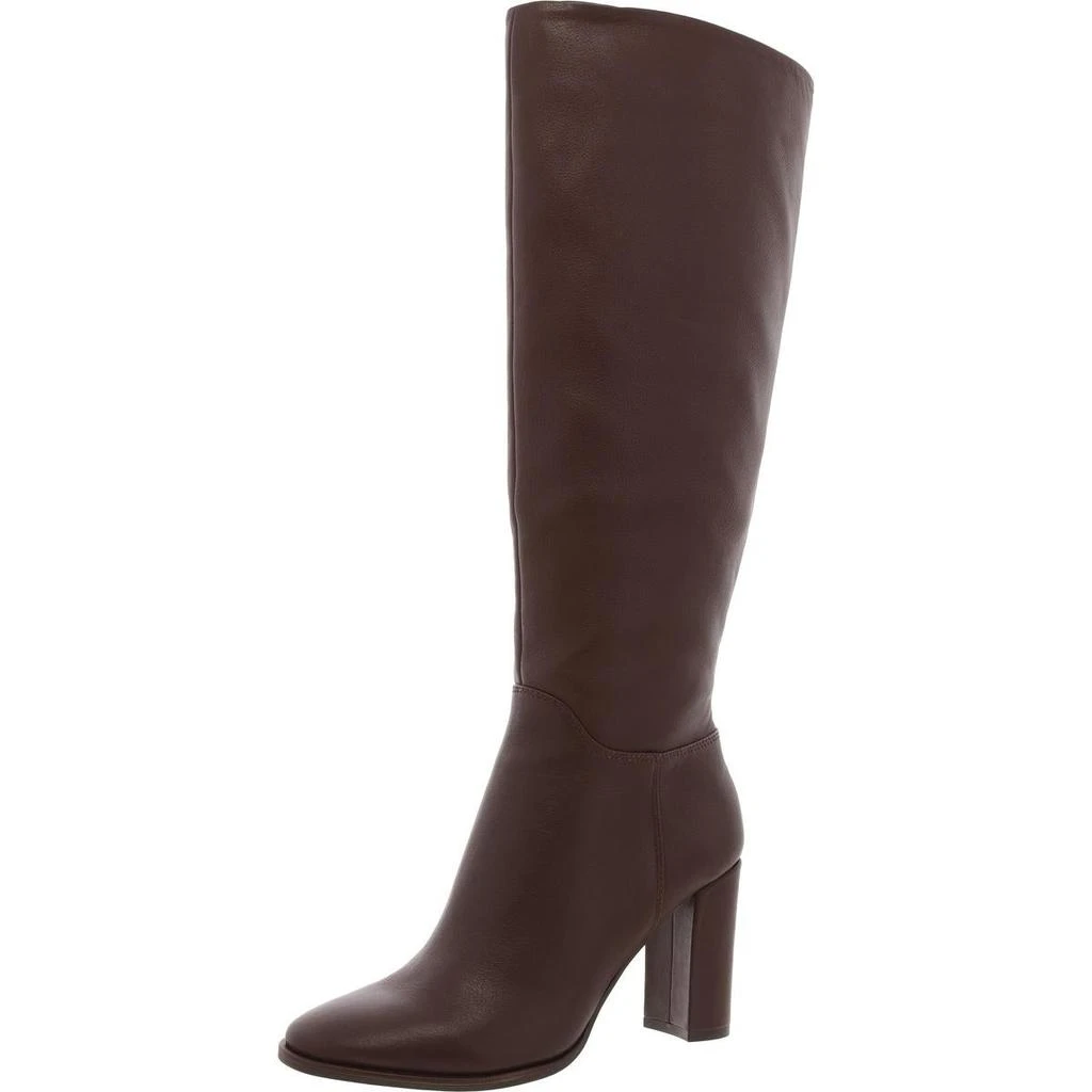 Kenneth Cole LOWELL Womens Leather Zipper Knee-High Boots 1