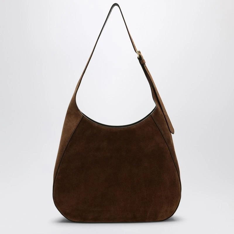 Prada Large brown suede bag 4