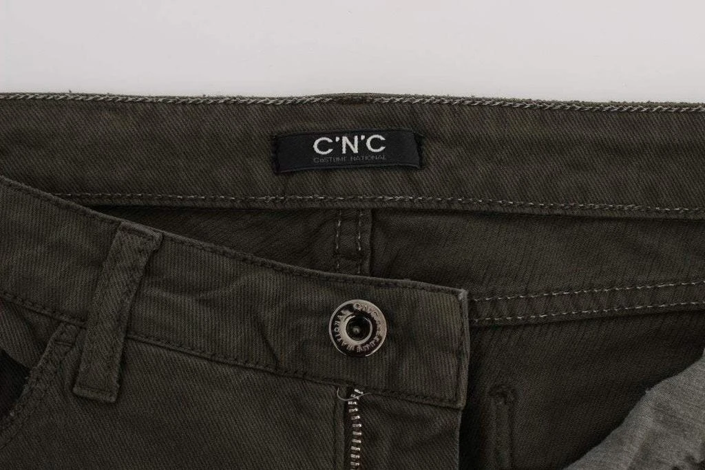 Costume National COSTUME NATIONAL C’N’C   Cotton Blend Slim Fit Jeans 6