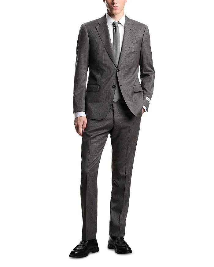 Emporio Armani Houndstooth Regular Fit Suit