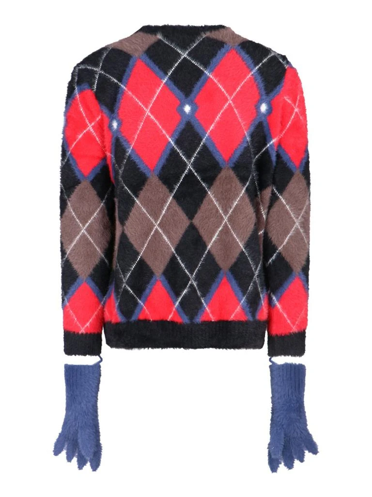 Charles Jeffrey Loverboy Charles Jeffrey Loverboy Argyle Knit Sweater 2