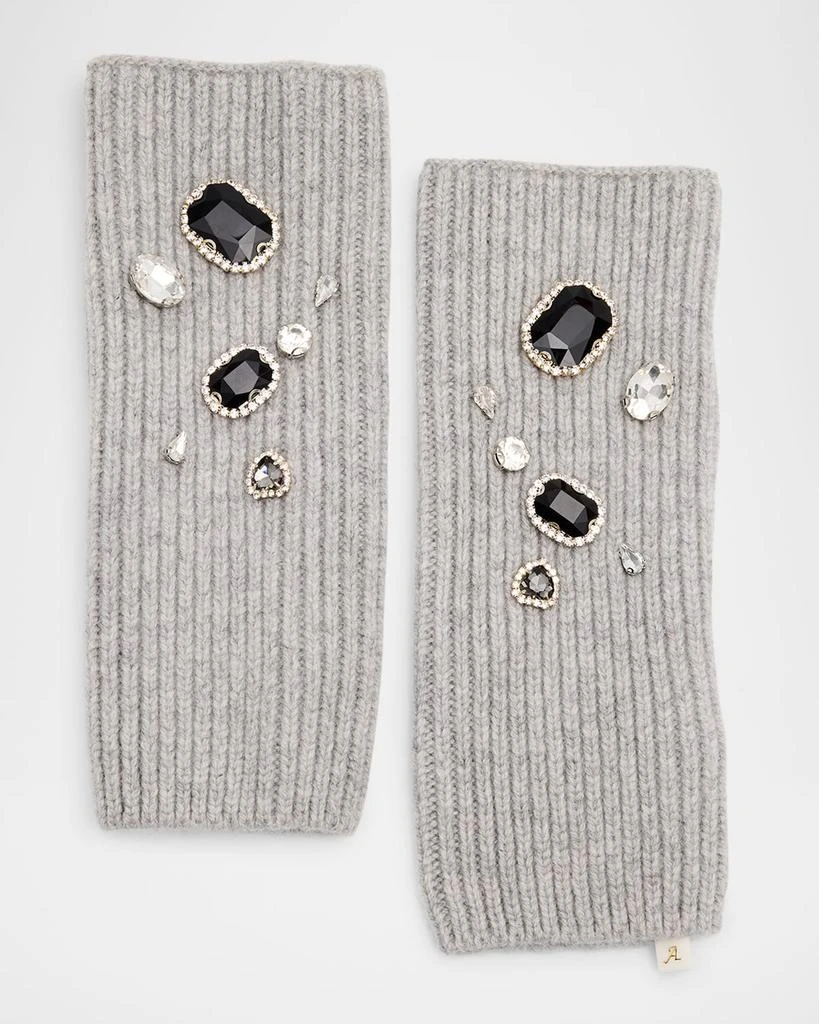 Adrienne Landau Gramercy Luxe Beaded Wrist Warmers 1