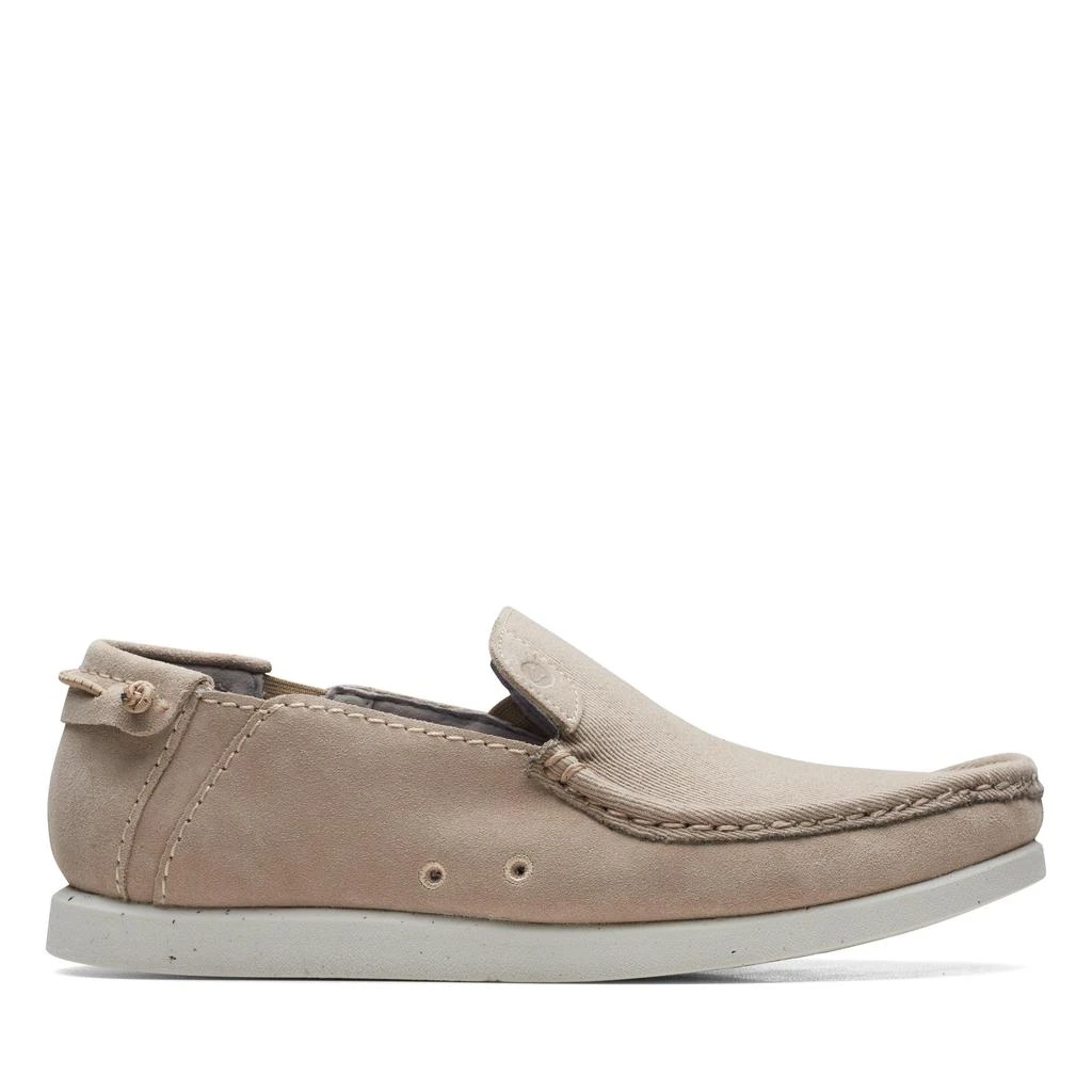 Clarks ShacreLiteStep in Beige Suede