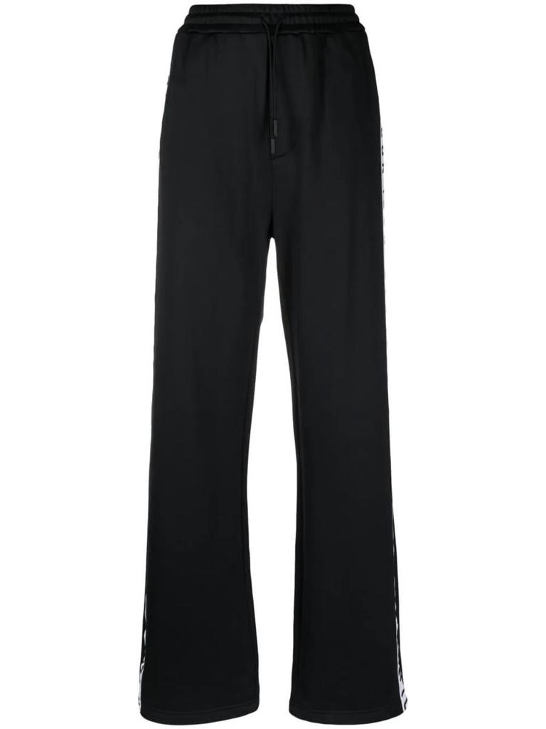DSQUARED2 DSQUARED2 Logo-Tape Wide-Leg Track Pants
