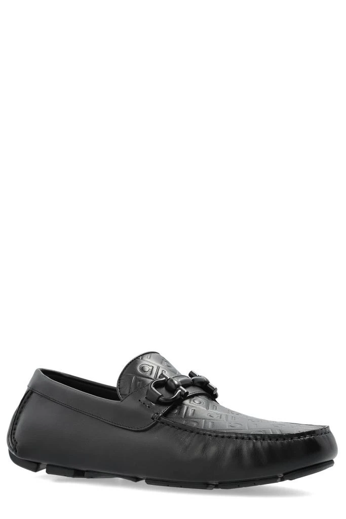 Salvatore Ferragamo Ferragamo Gancini-Plaque Slip-On Loafers 2