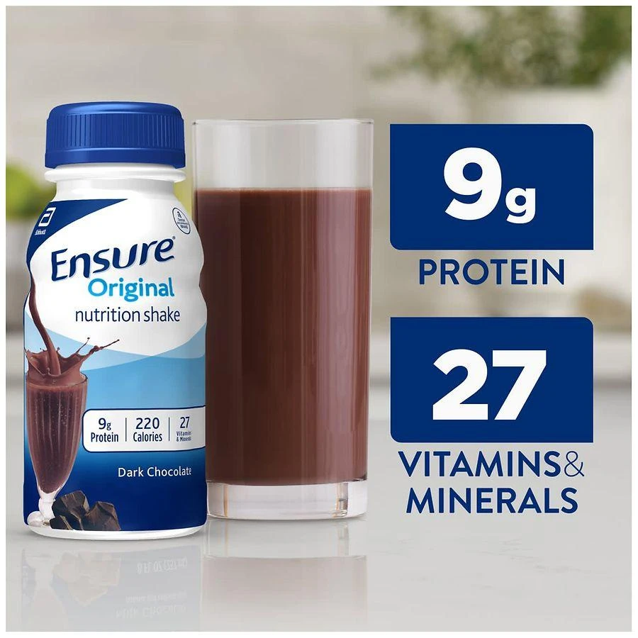 Ensure Original Nutrition Shake Dark Chocolate 6