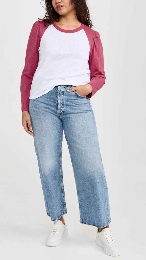 VERONICA BEARD Mason Baseball Tee 10