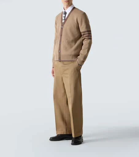 Thom Browne 4-Bar cotton cardigan 2
