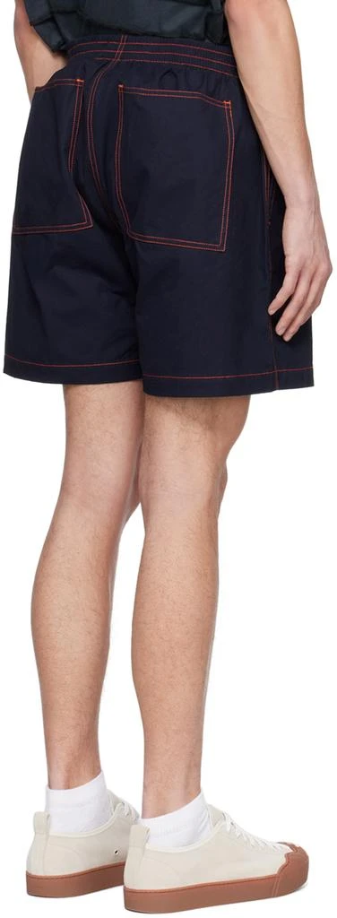 SUNNEI Navy Elastic Shorts 3