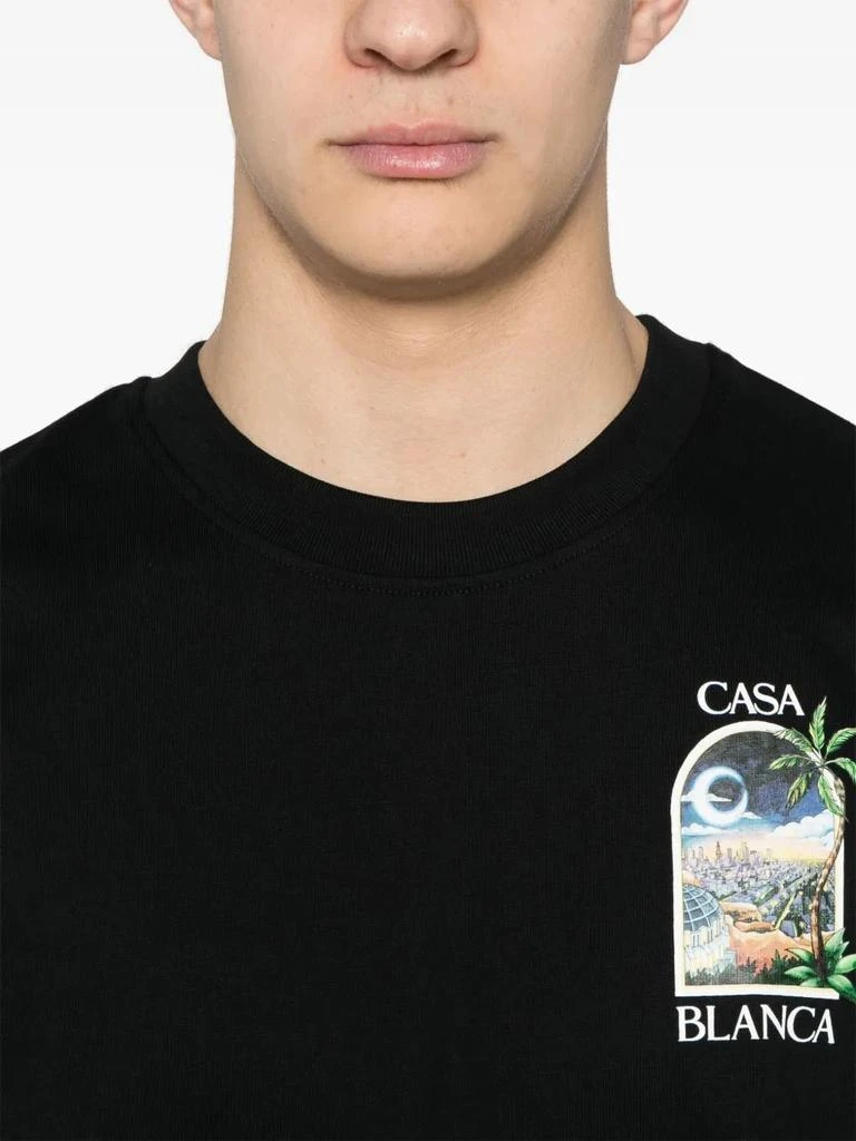 Casablanca LA NIGHT BLACK T-SHIRT 4
