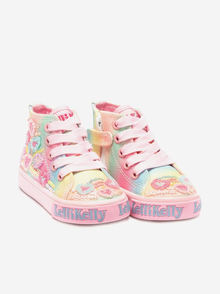 Lelli Kelly Girls Nadia Baseball Boots in Pink