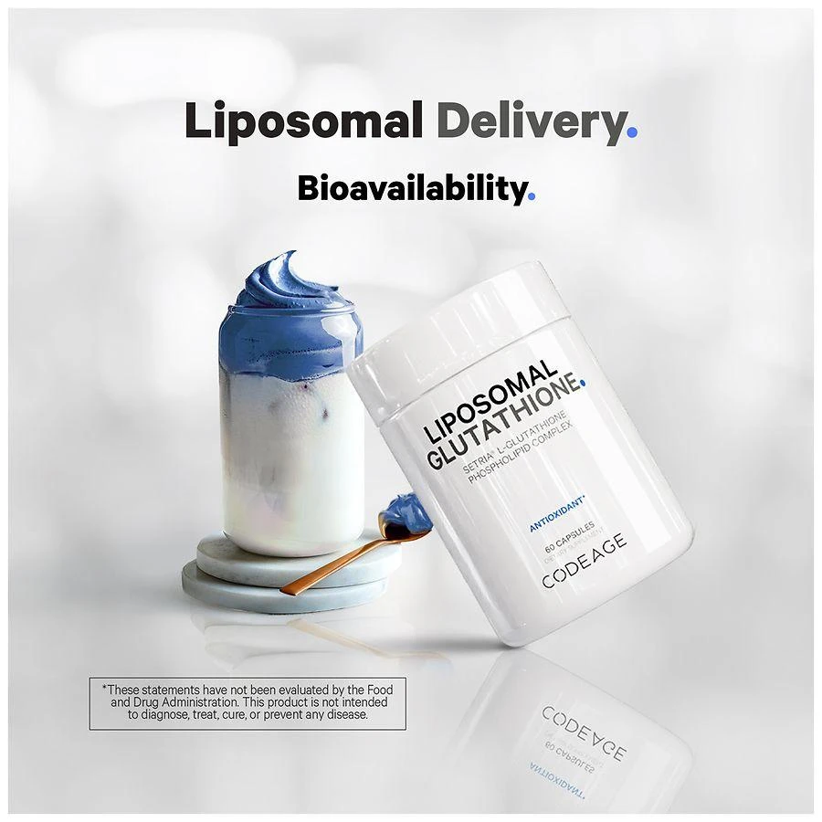 Codeage Liposomal Glutathione Setria L Glutathione Capsules 2
